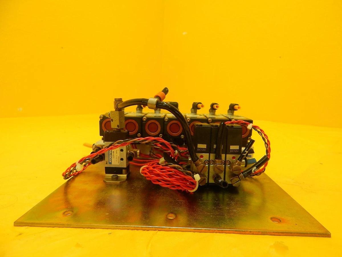 Used Nikon Pneumatic Manifold Koganei HM7F-9W V100E1 OPTISTATION 3 Used Working