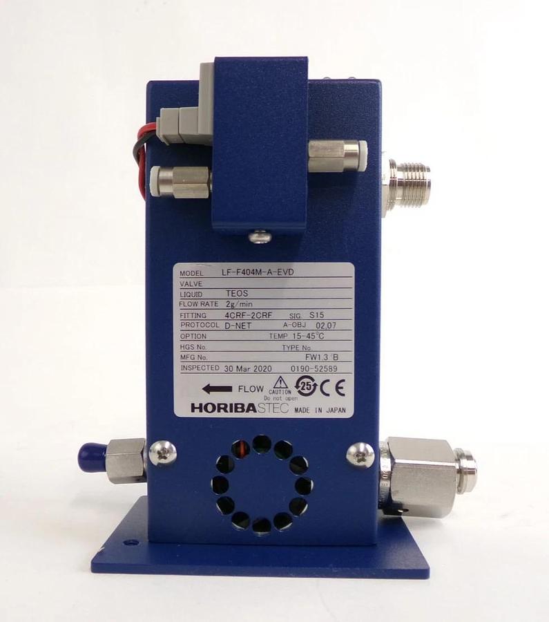 Horiba STEC LF-F404M-A-EVD Liquid Mass Flow Meter 2g/min Lot of 2 New Surplus