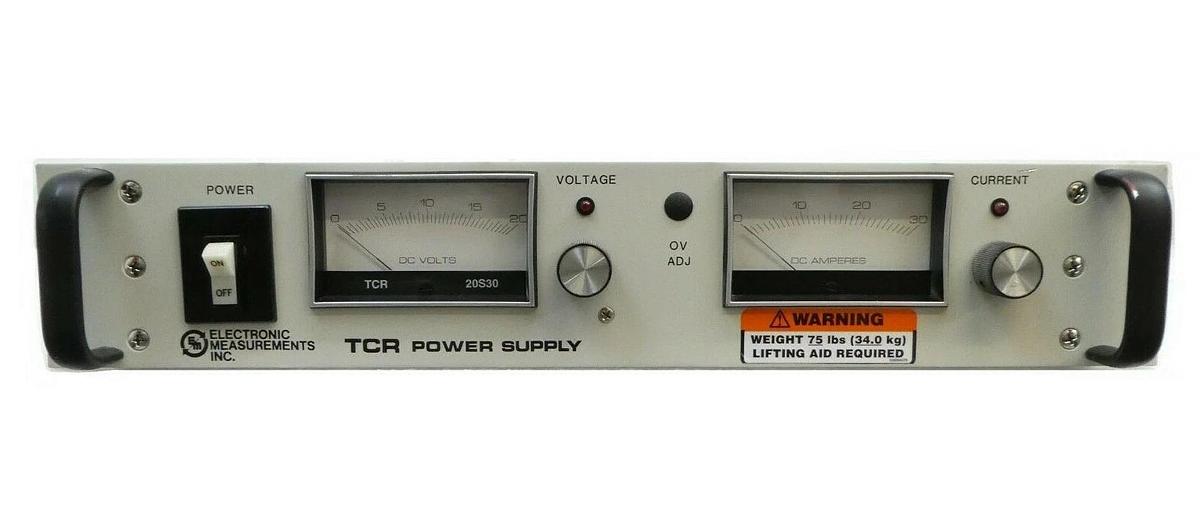 Used Lambda EMI 00470275 Power Supply TCR 20S30 Varian VSEA H5466001 Working Surplus
