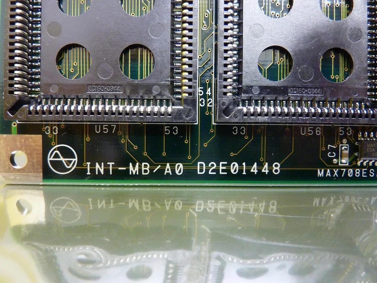 Used Kokusai Electric D2E01448 Processor PCB Card INT-MB No EPROM Working Surplus