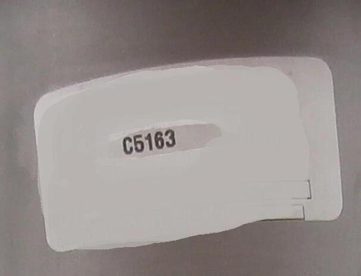 Used Edwards C5163 Straight Nipple Vacuum Adapter Tee ISO80 to ISO100 10.5" Working