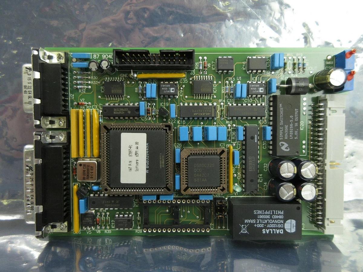 Used VAT 87897-R1 Processor PCB Card 87 904D 65PM.AA.00 Used Working