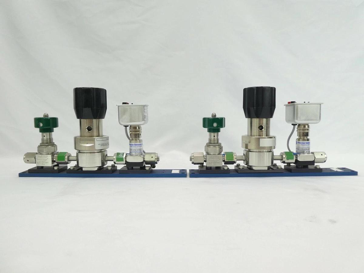 Used Novellus Systems Gas Manifold AP Tech AP1006SV 2PW FV4 FV4 Concept 2 ALTUS
