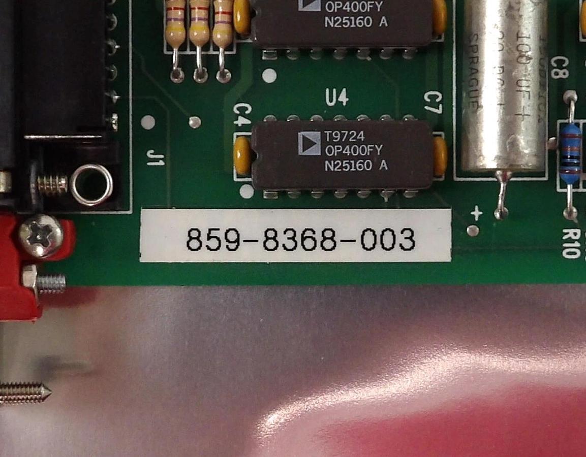 Used Anorad TEC ASM 68361 Commutator PCB Card SVG 859-8368-003 Working Surplus