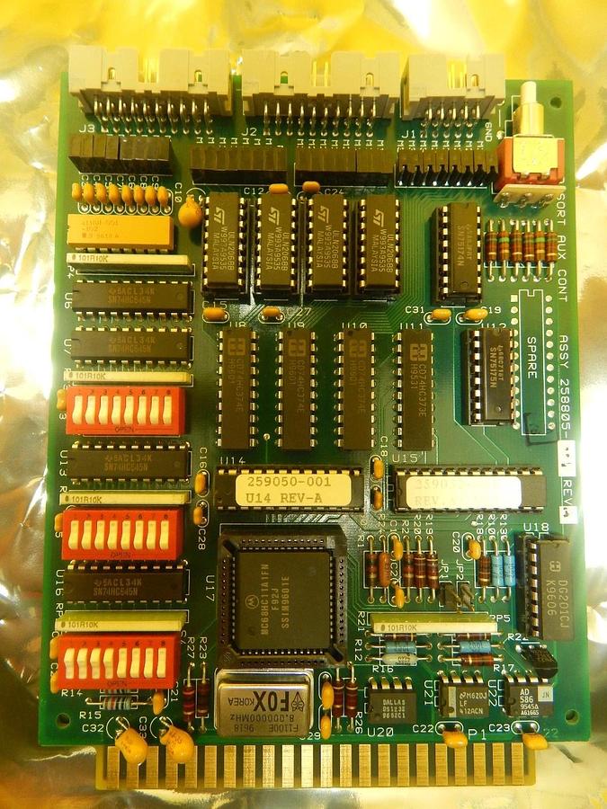 Used Electroglas 258805-001 Cold Sort AUX CONT PCB Card 4085X Horizon Used Working