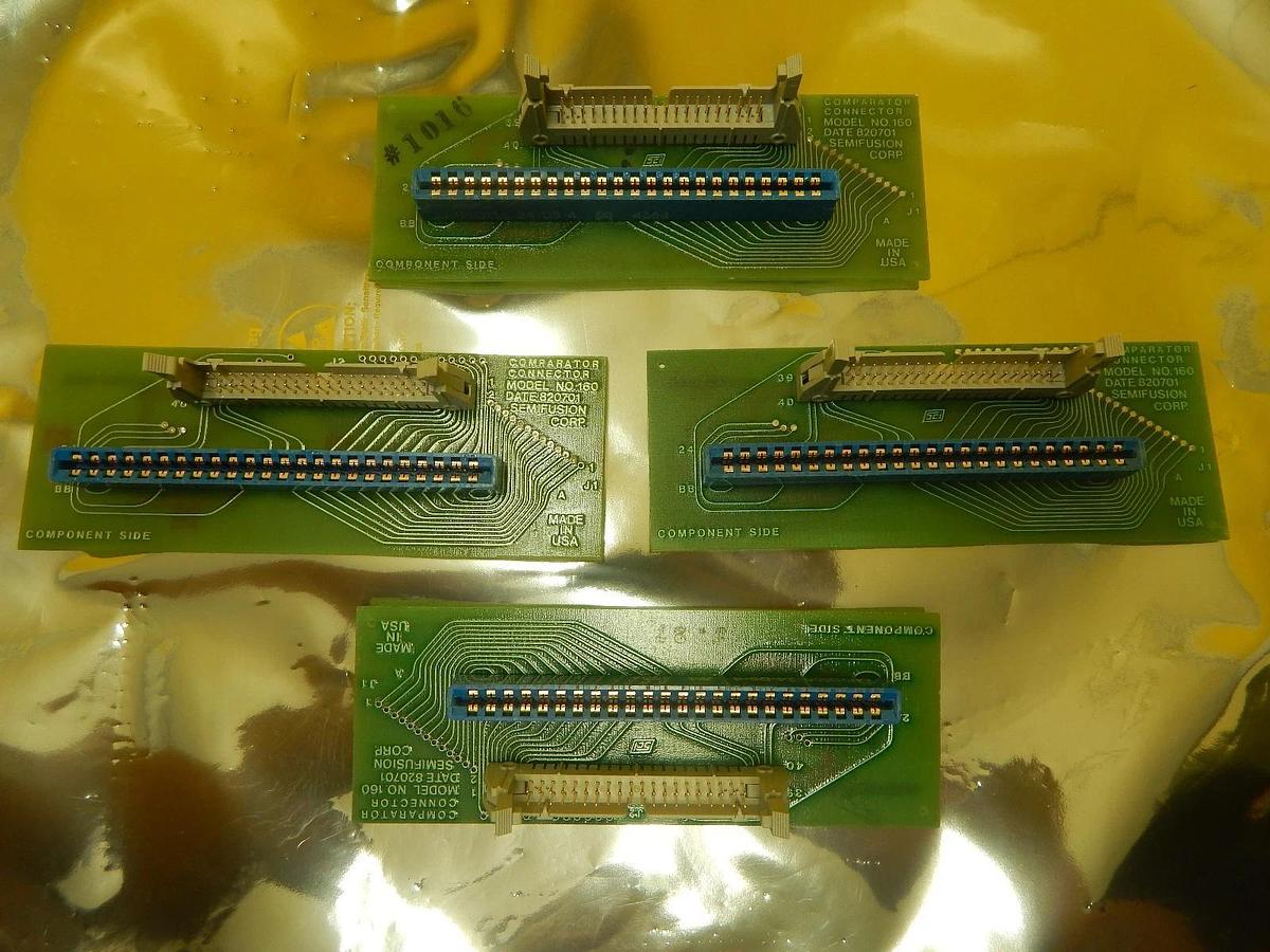 Used Semifusion 160 Comparator Connector PCB Lot of 4 Ultratech 1000 Used Working
