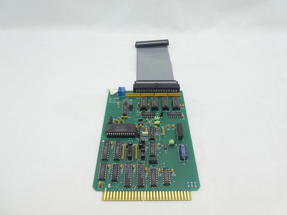 Used VersaLogic VL-1260 Analog Input PCB Card Rev. 2.00 Varian 350D Implanter Working