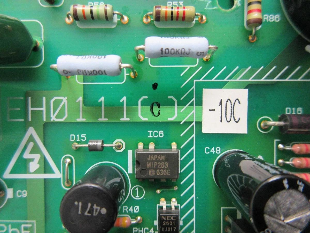 Used DIP EH0111(C)-10C Power Supply PCB EH0111 TEL Tokyo Electron Lithius Working