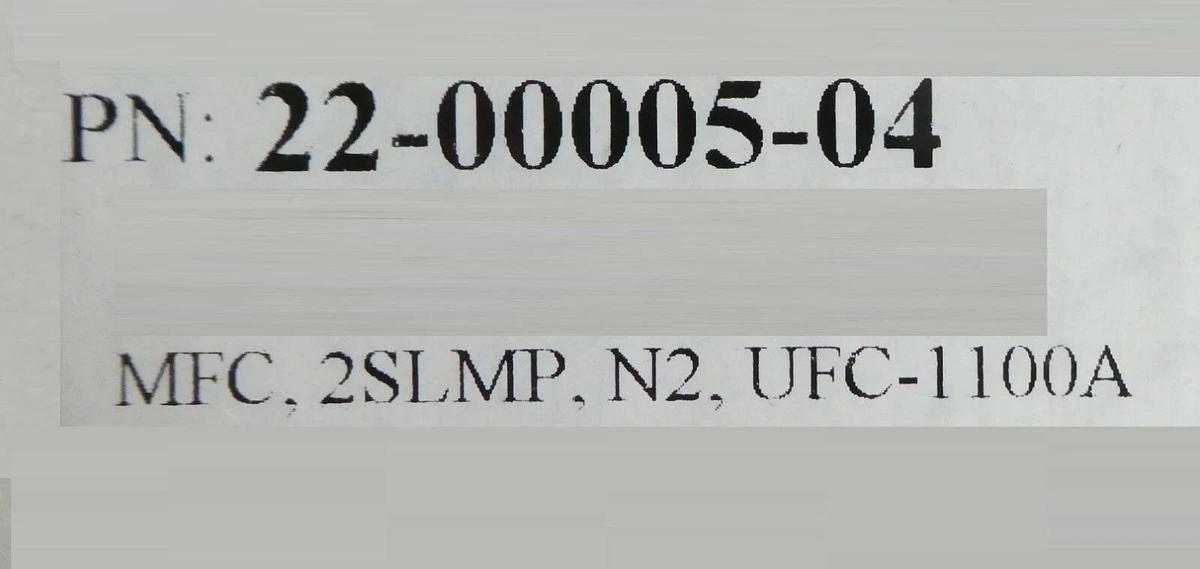 Refurbished UNIT Instruments UFC-1100A Mass Flow Controller MFC Novellus 22-00005-04 Refurb