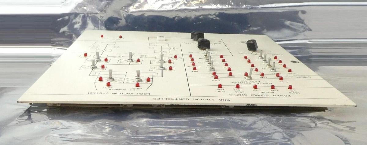 Used Varian Semiconductor Equipment H0581-1 End Station Control Panel Bent Knob Spare