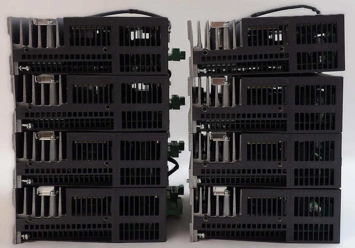 Used Sanyo Denki RS1L01AZB00 Servo Drive SANMOTION R Reseller Lot of 8 Working