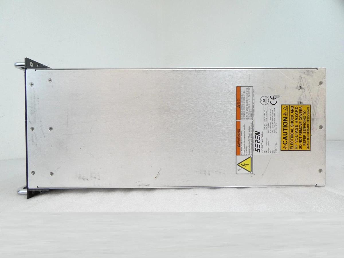 Used HR601 Seren 9601090003 RF Generator 600 Watts @ 13.56 MHz Tested Working Surplus