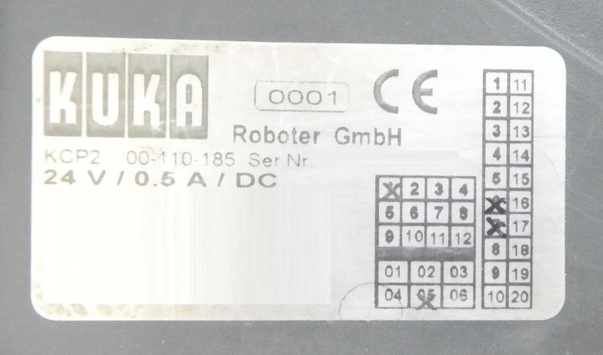Used Kuka Roboter KR 3 6-Axis Industrial Robot Arm KCP2 Schunk OPS-80-PNP Untested