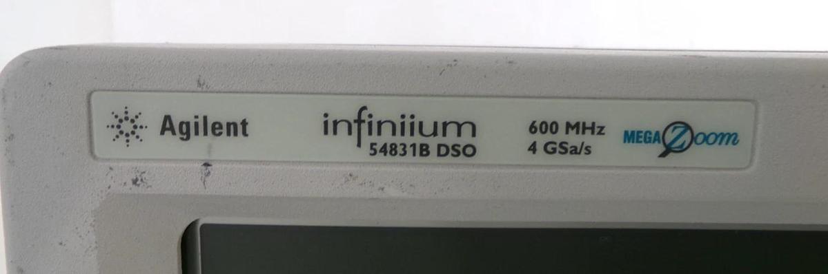 Used Agilent Technologies 54831B DSO Oscilloscope 600 MHz Infiniium No Power As-Is