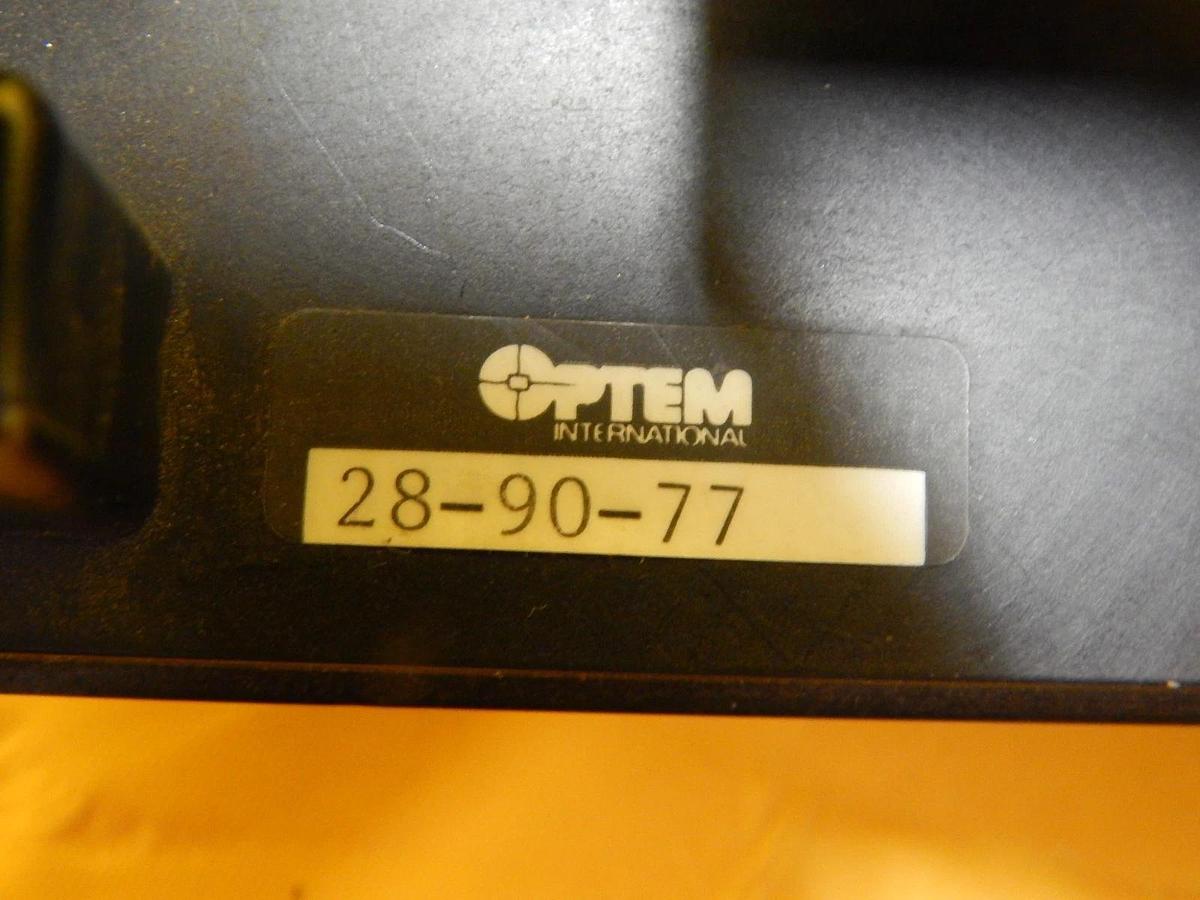 Used Optem 28-90-77 HV Video Microscope Stage Electroglas 4085X Olympus SZ-STP Used