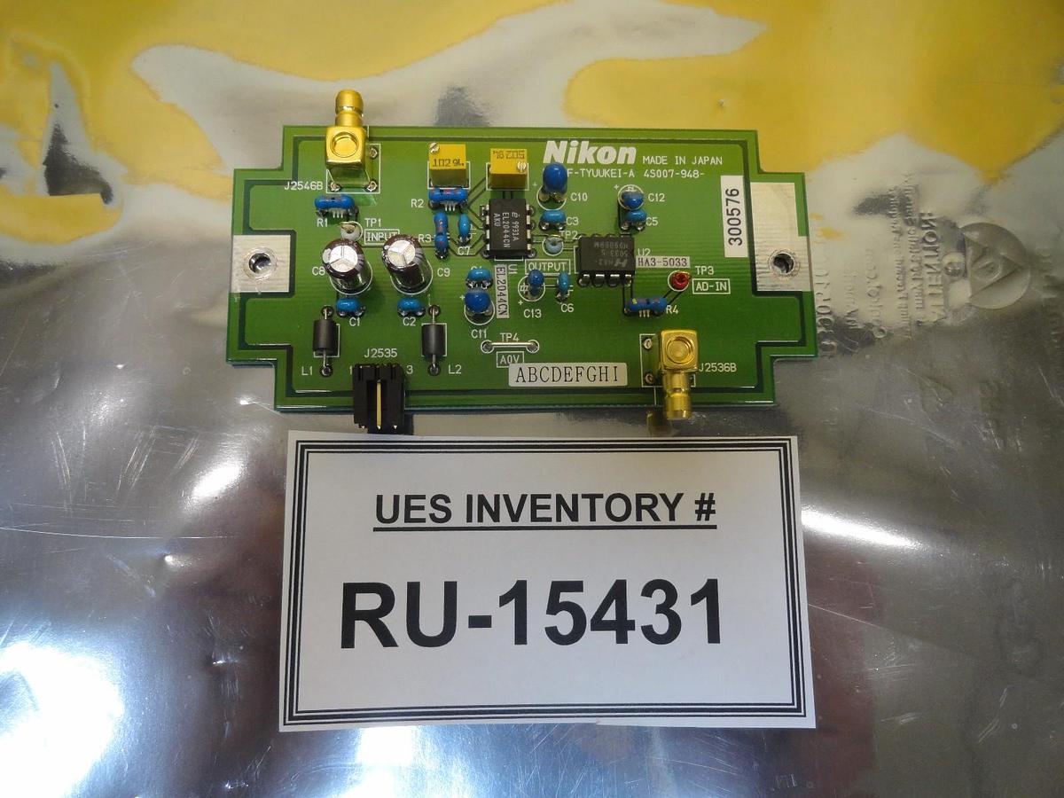 Used Nikon 4S007-948 Interface Board PCB FIAAF-TYUUKEI-A NSR-S204B System Used
