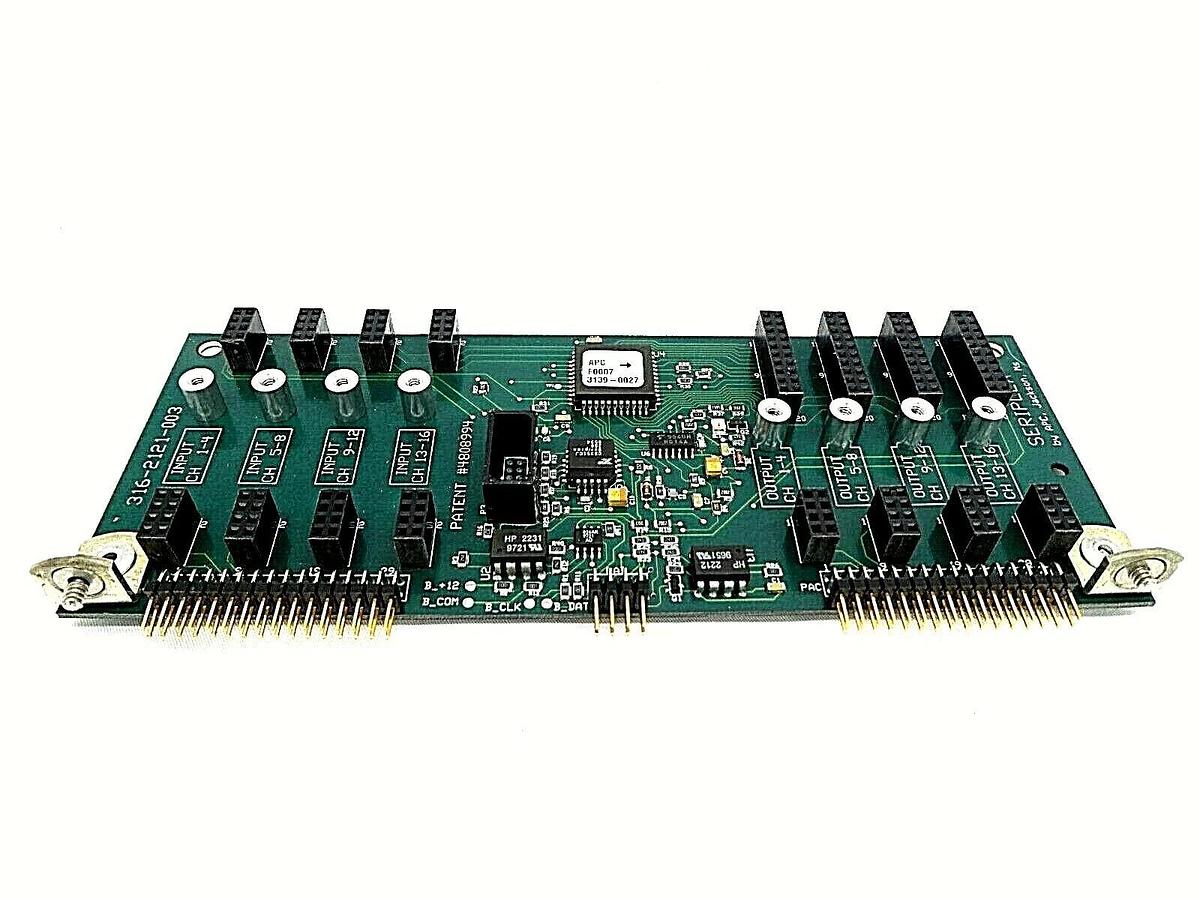 Used Square D 316-2121-003 Analog Motherboard PCB Seriplex AMAT 0660-01506 Working