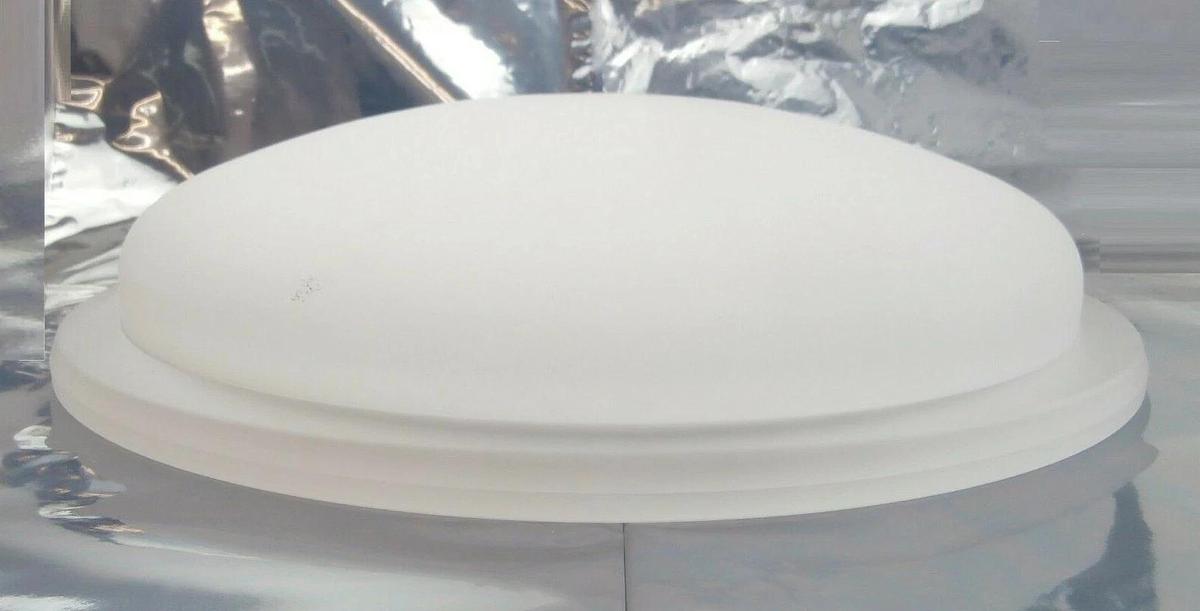 Used AMAT Applied Materials 0040-61317 Aluminum Oxide Coated Quartz Bell Jar Working