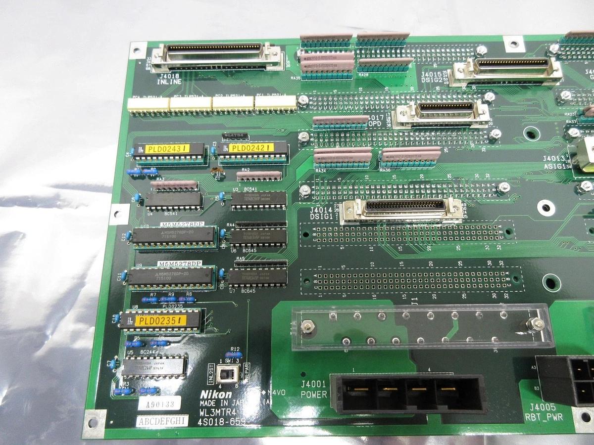 Used Nikon 4S018-659 Backplane Interface Board PCB WL3MTR4 NSR-S204B Used Working