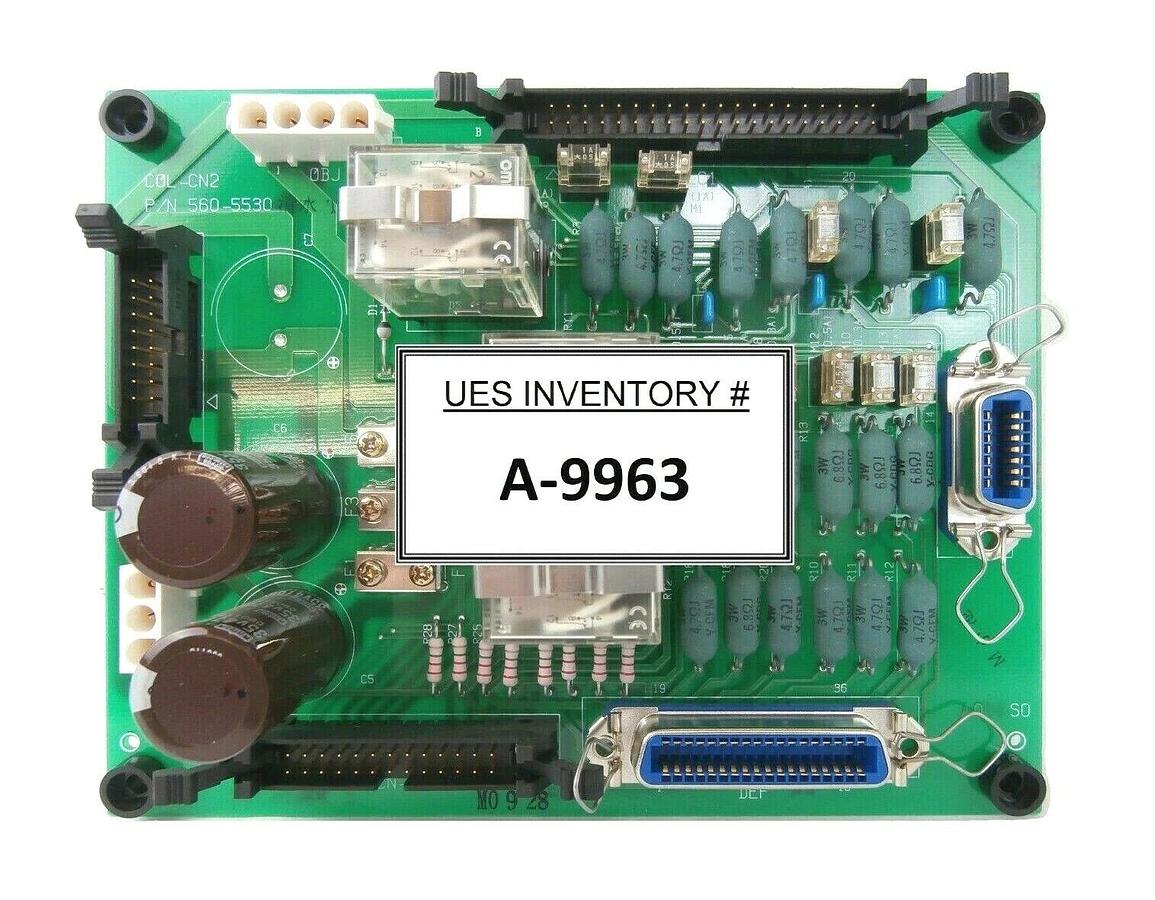 Used Hitachi 560-5530 Relay PCB COL-CN2 S-9300 Scanning Electron Microscope Working