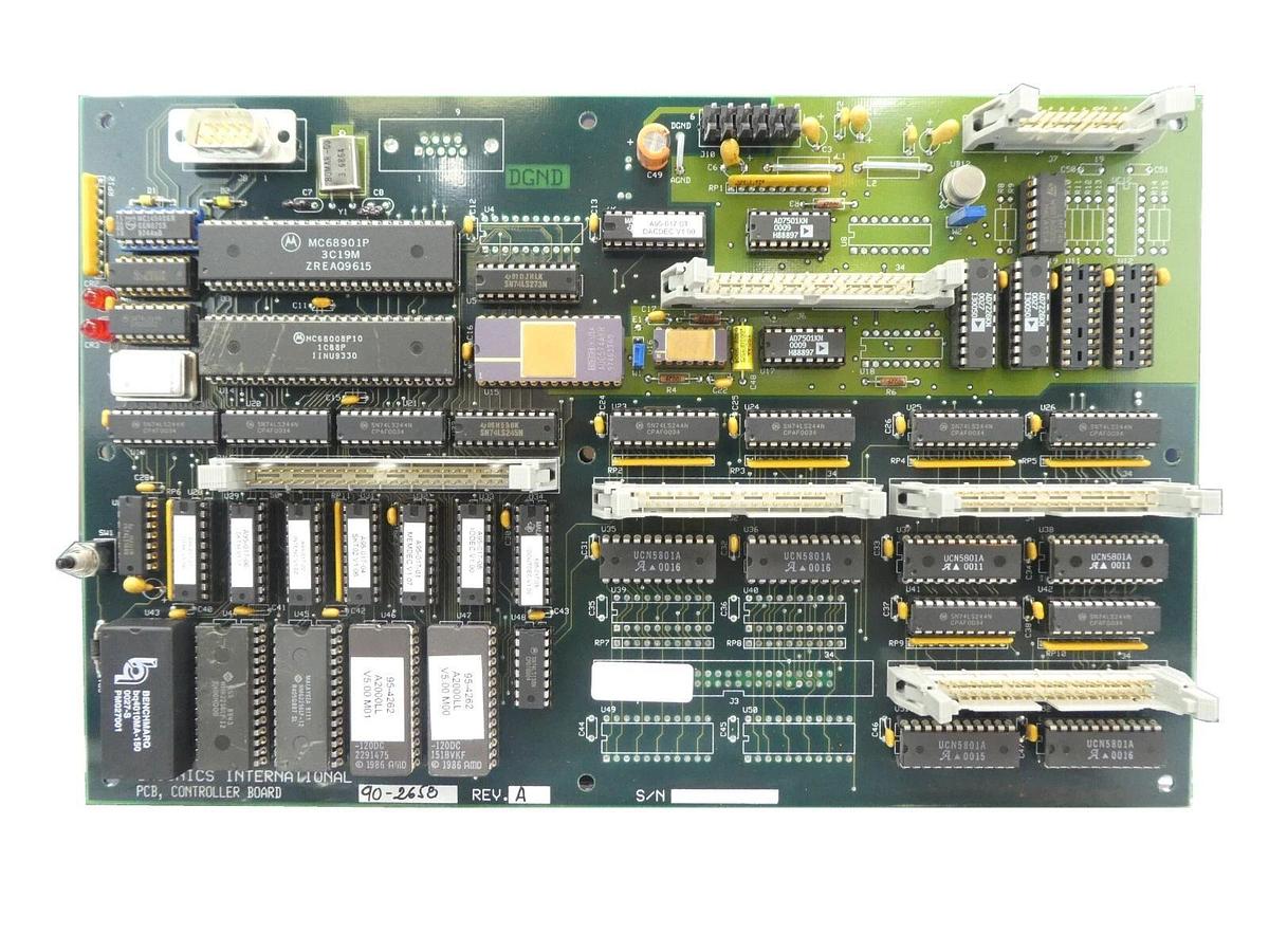 Used GaSonics 90-2650 Controller Board PCB Rev. A Aura A-2000L Working Surplus