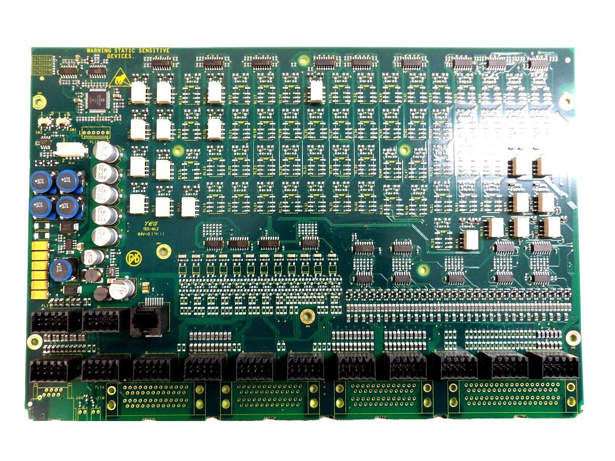 Used Edwards D37902205 ISS B Interface PCB Assembly TEG TEG-ML2 Working Surplus