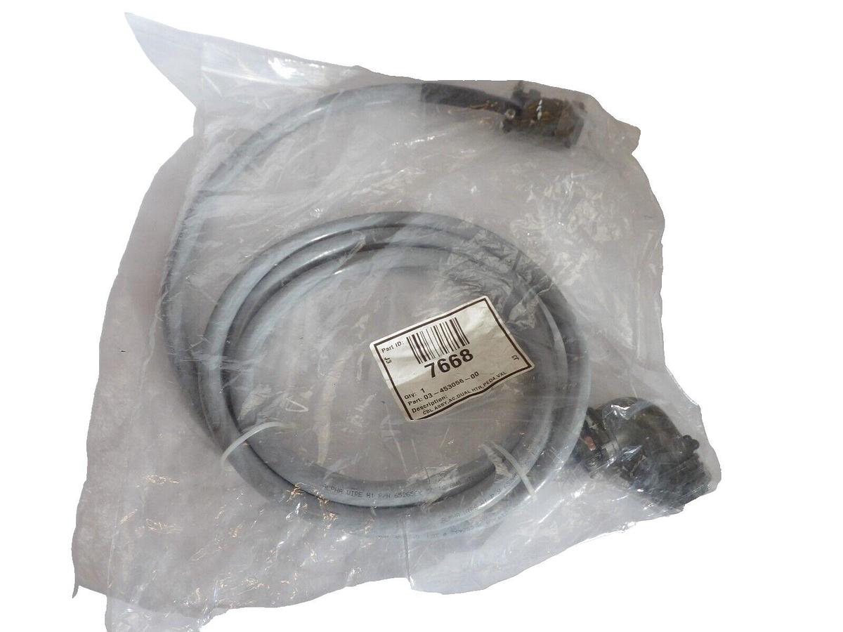 Used Lam Research 03-453056-00 Dual Heater Pedestal Control Cable Working Surplus