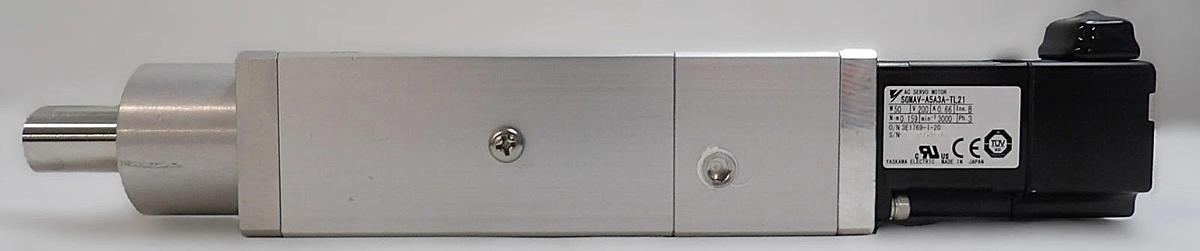 Used Tsubaki LPME45-0.25-TEL2-TK Power Cylinder SGMAV-A5A3A-TL21 Cleaned Working