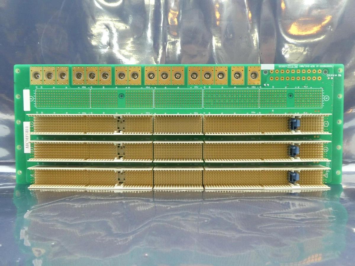 Used CompactPCI E100901M00-A1 Backplane PCB RCP-D4C/NIK1 Nikon NSR FX-601F Working