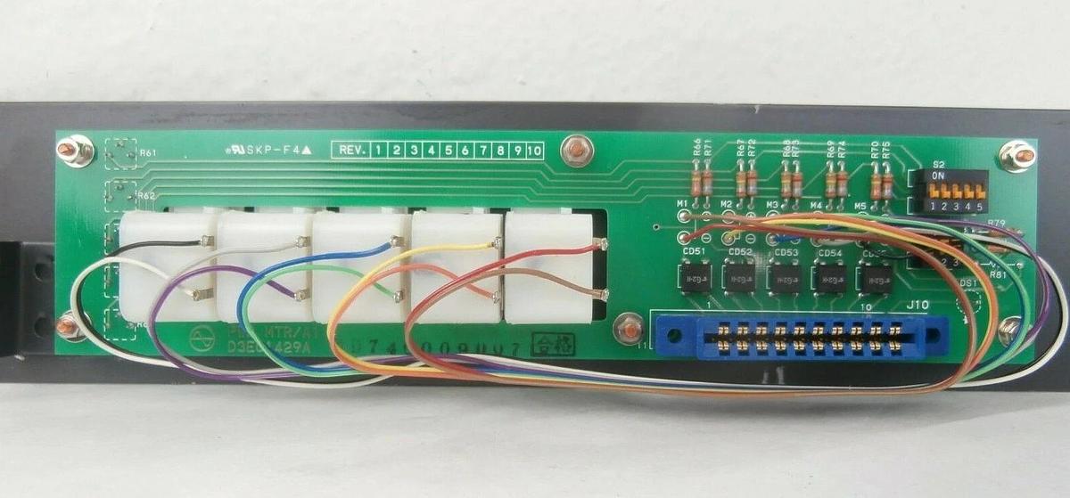 Used Hitachi Kokusai Electric D3E01429A DN-150A Display Panel PCB AC SYNC Working
