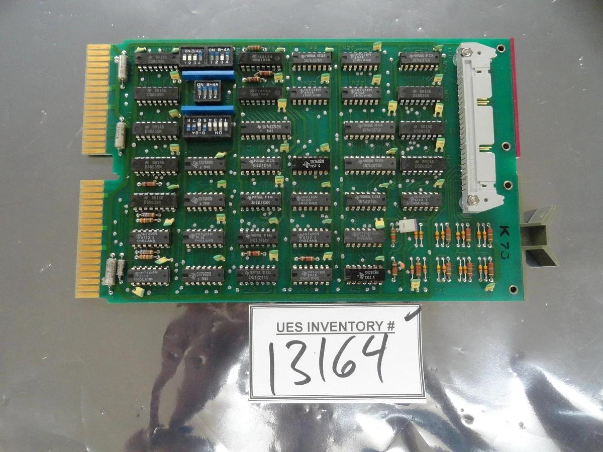 Used Balzers BG 531 470 T Panel Interface LSI 11 PCB Card BG531470T Used Working