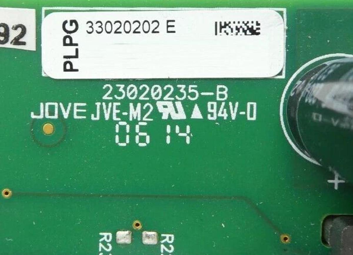 Used AE Advanced Energy 23020235-B Paramount VHF 60XX DC Output Control PCB 33020202
