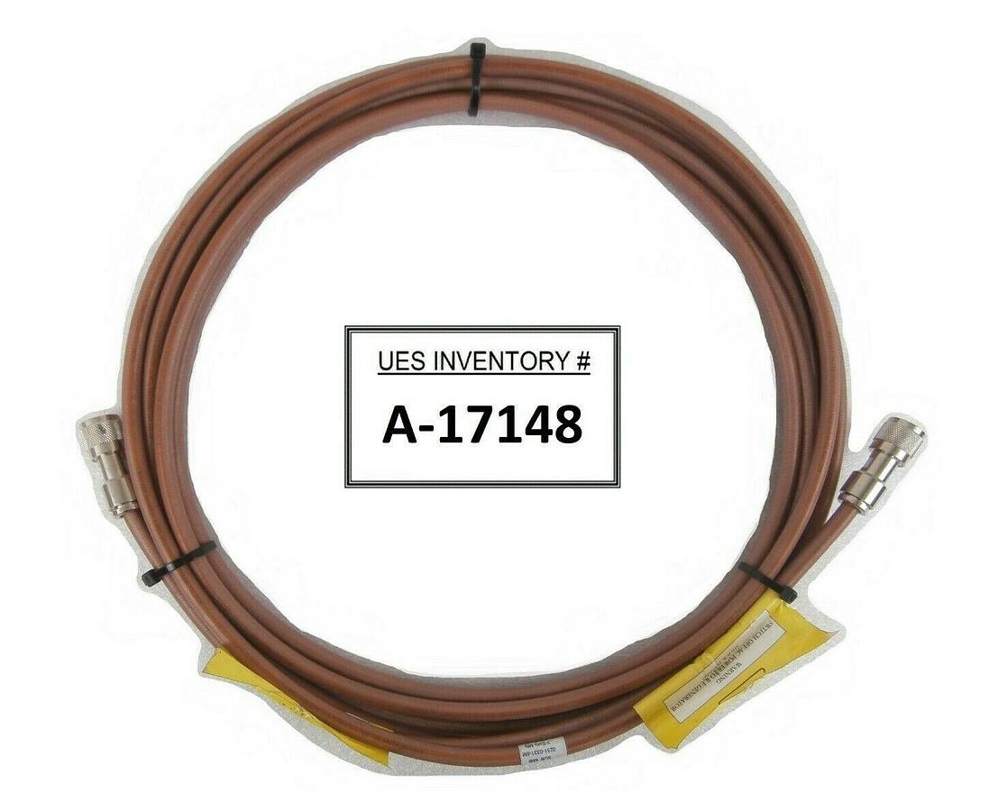 Used 3-Sixty MFG 0251-0331-6M RF Generator Cable 20 Foot 6 Meters Working Surplus