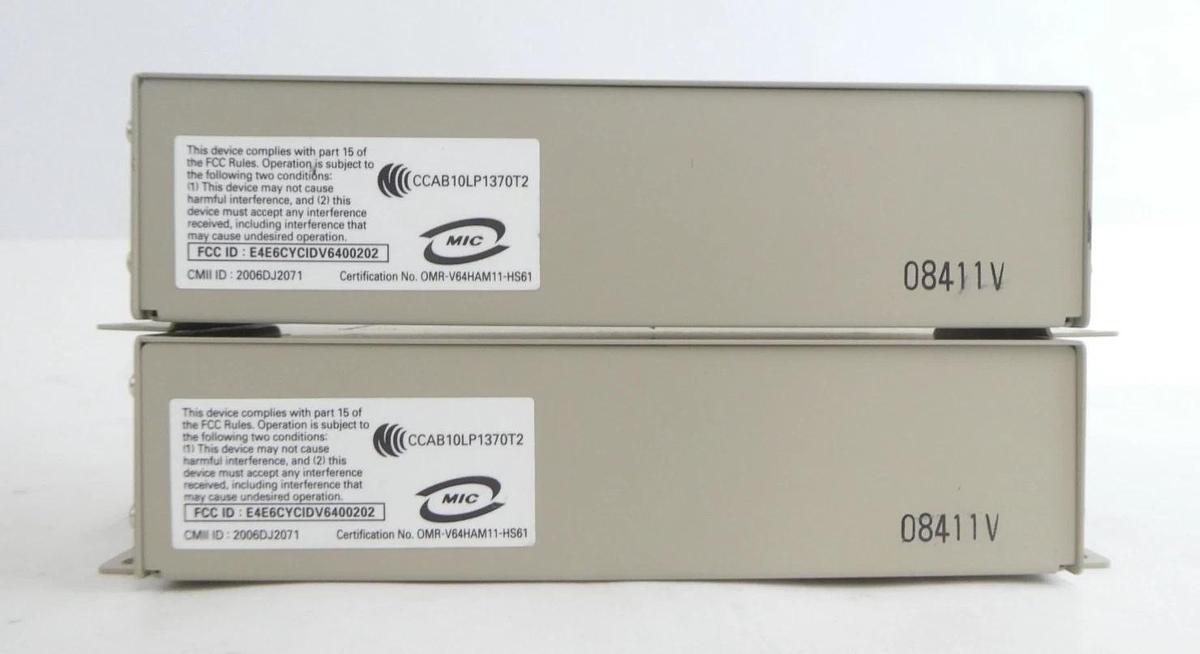 Used Omron V640-HAM11-V2 Amplifier Unit Assembly V640 Series Lot of 5 Working