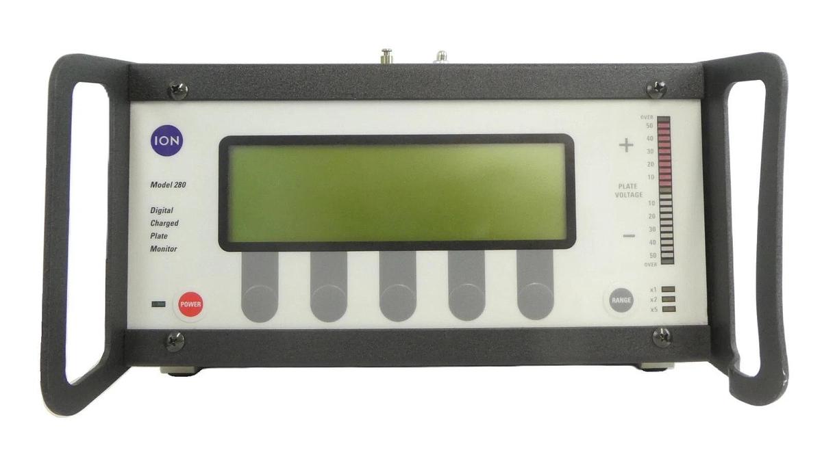 Used Ion Model 280 Digital Charged Plate Monitor Module Working Surplus