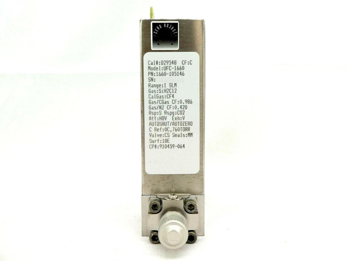 Used UNIT Instruments UFC-1660 Mass Flow Controller MFC 1 SLM SiH2Cl2 1660-105416