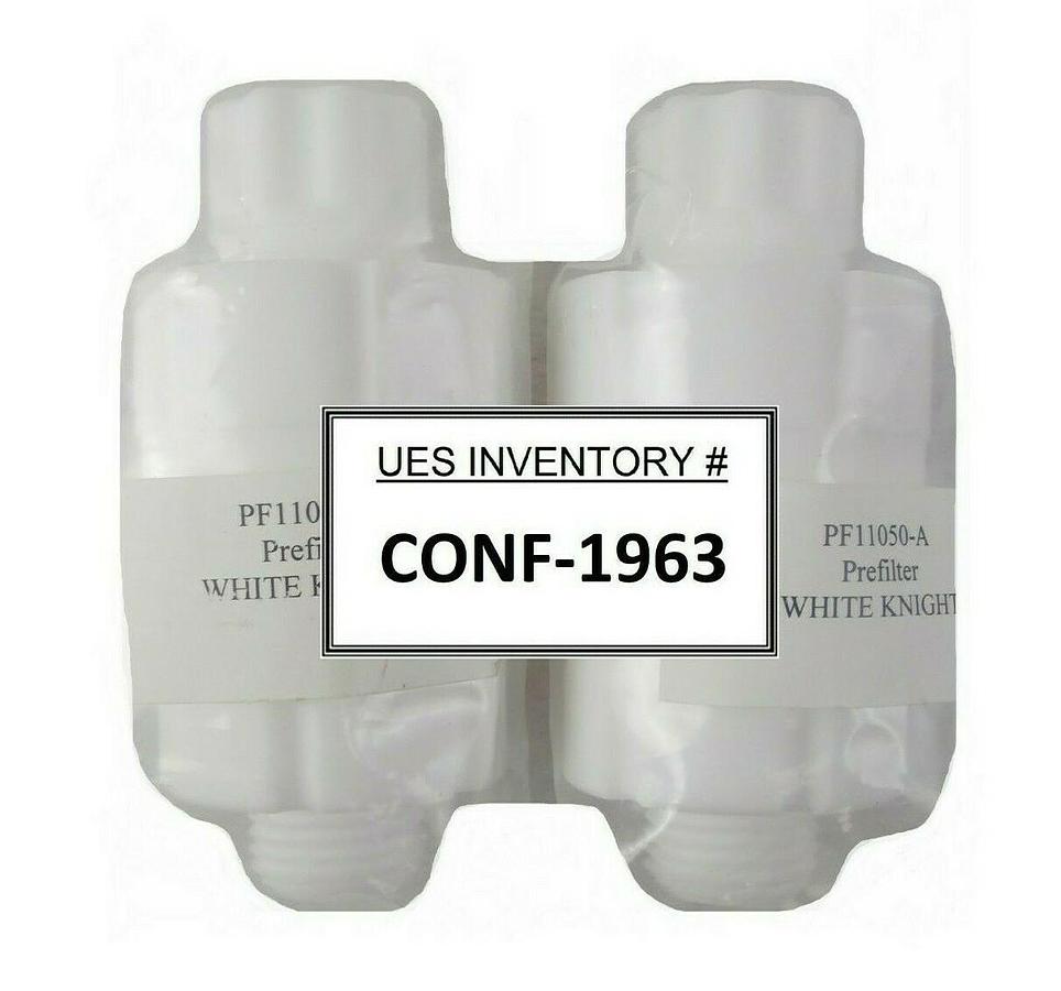 White Knight PF11050-A Pump Prefilter Reseller Lot of 2 AMAT Mirra Mesa New