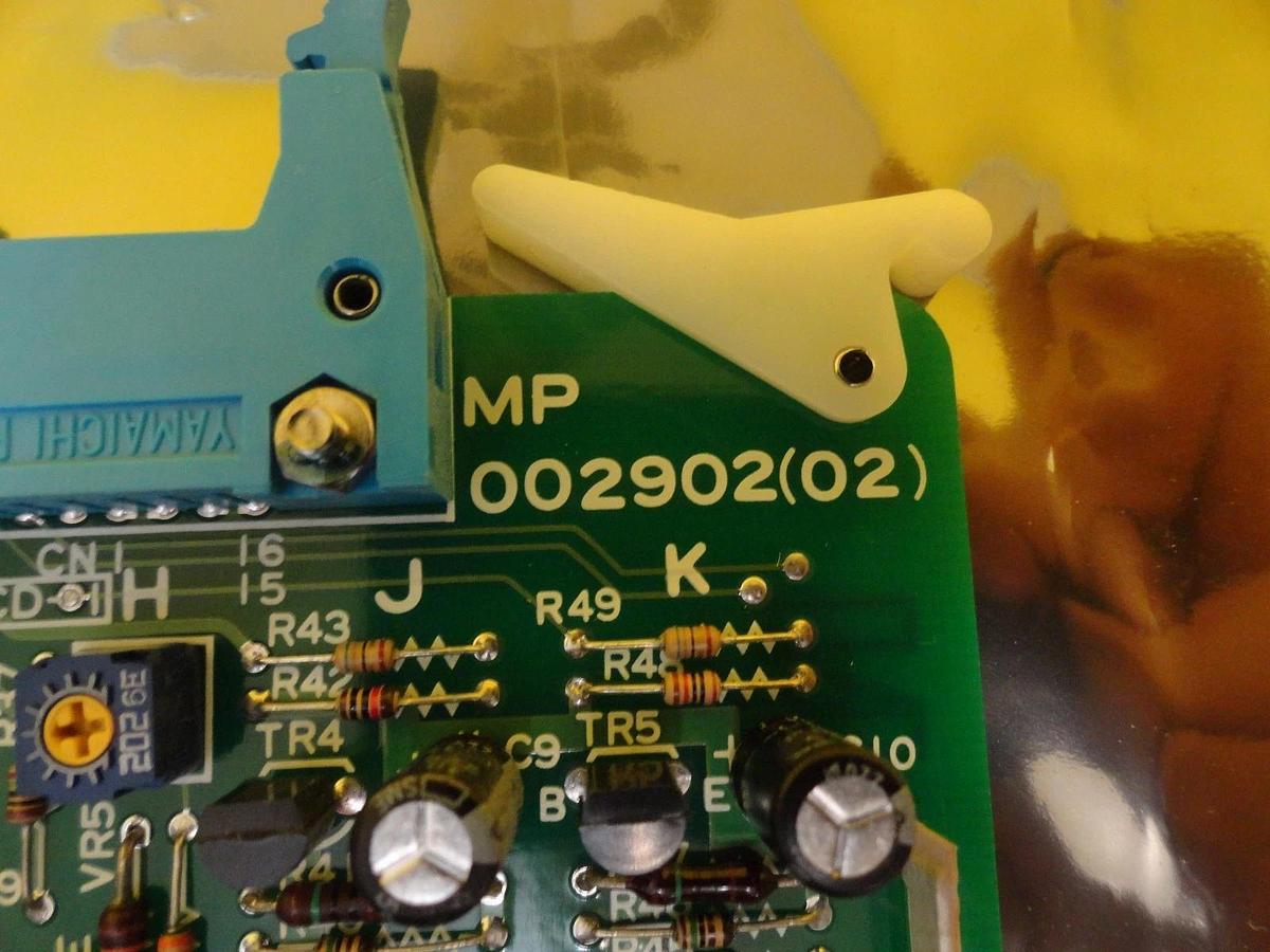 Used JEOL MP002902(02) CRT DSPL ITF PB Interface Board PCB Card JEM-2010F Working