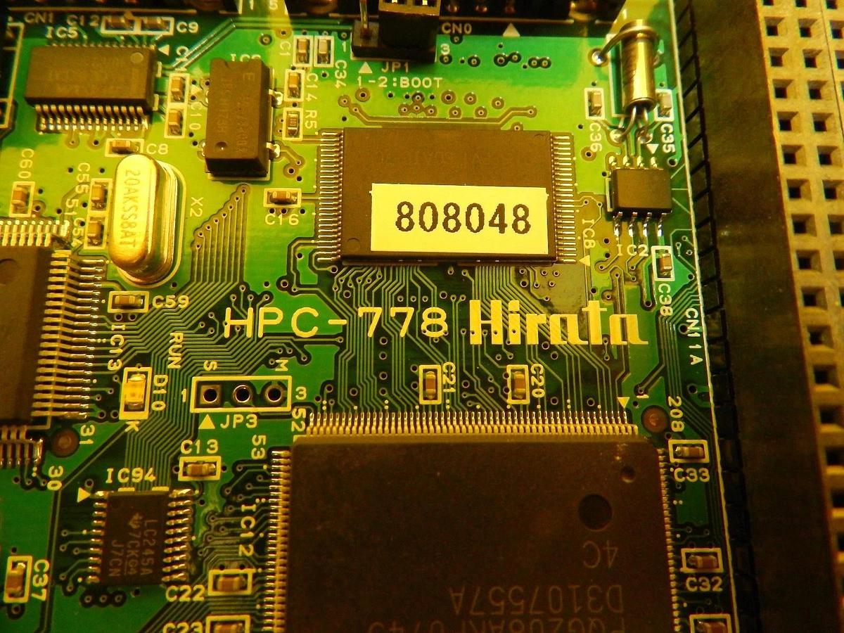Used Hirata HPC-778 Relay Processor Board PCB AI AM-1 Used Working