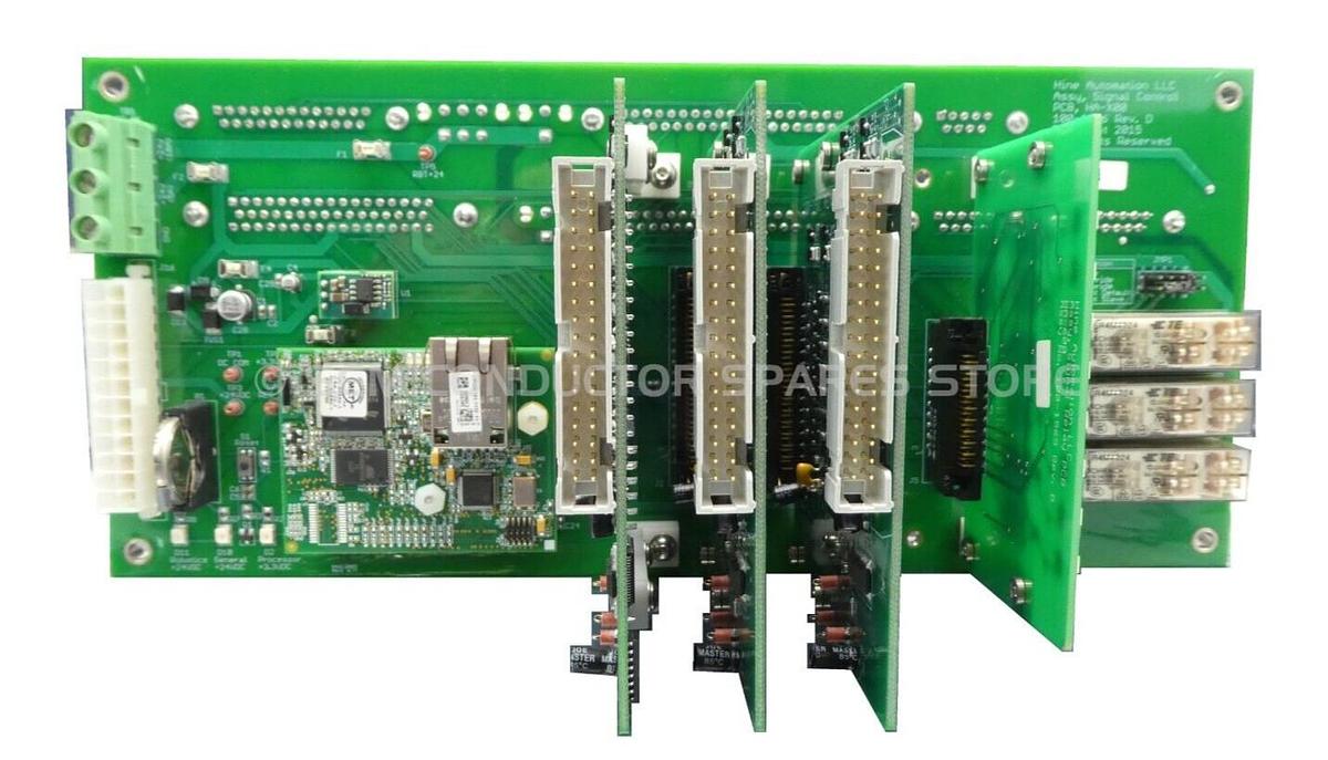 Used Hine Automation 100-1966 Signal Control Assembly PCB HA-X00 100-1901 100-1961