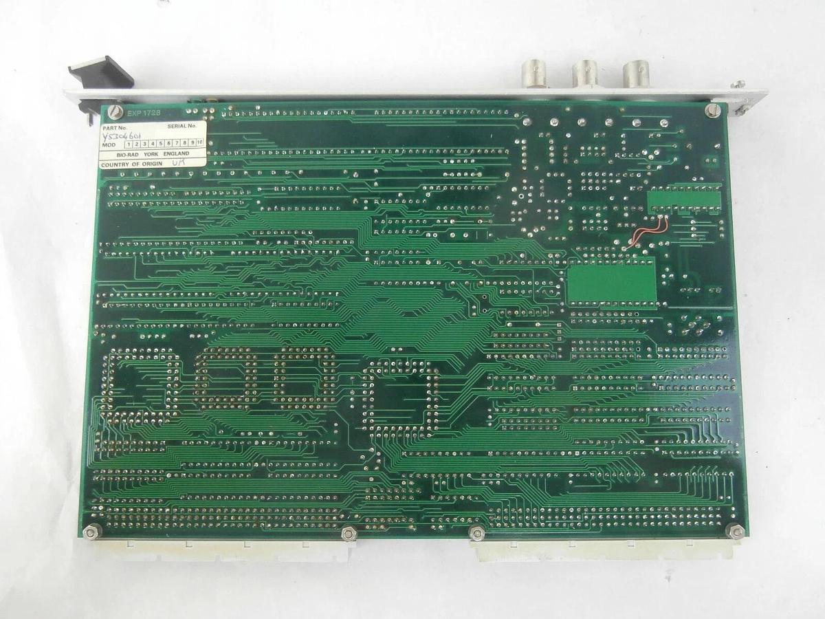 Used Bio-Rad Y5304601 Video Controller PCB Card Quaestor Q5 No Pull Tab Working Spare