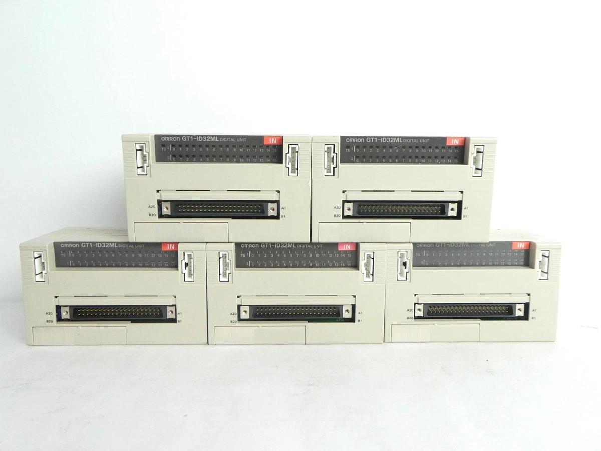 Used Omron GT1-ID32ML Digital Unit Reseller Lot of 5 Used Working
