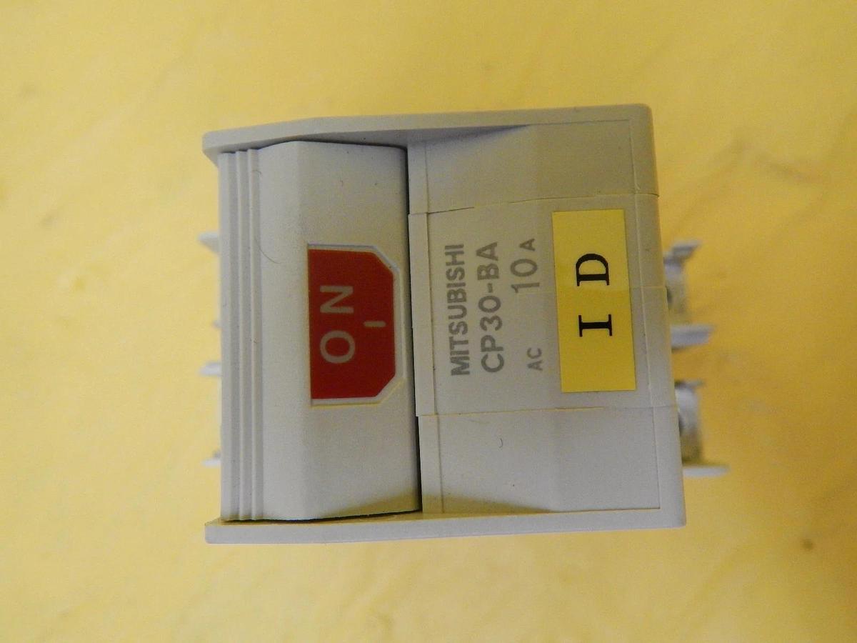 Used Mitsubishi CP30-BA Circuit Protector 2-Pole 10A Reseller Lot of 6 Used Working