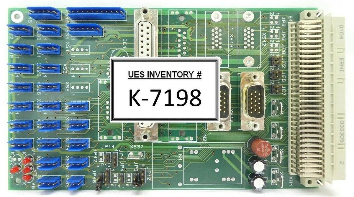 Used Jenoptik 013501-130-17I4 Infab Control Board PCB AEZ1 Working Spare