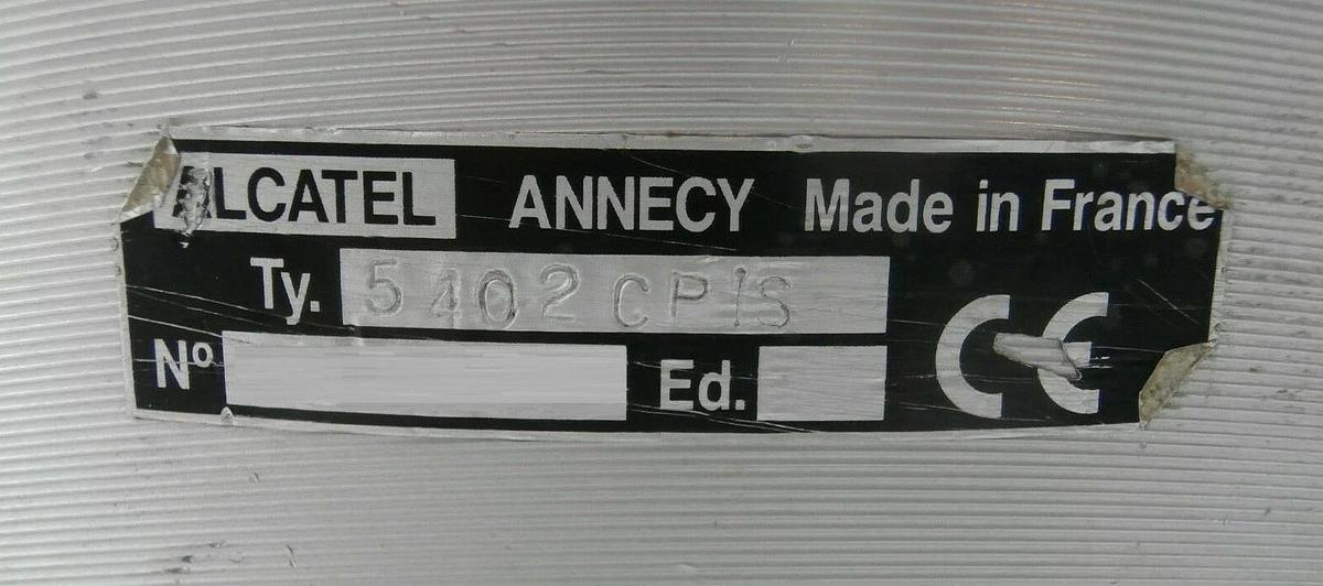 Used Alcatel 5402 CPIS Turbomolecular Vacuum Pump Turbo 5402CPIS AMAT Tested Working