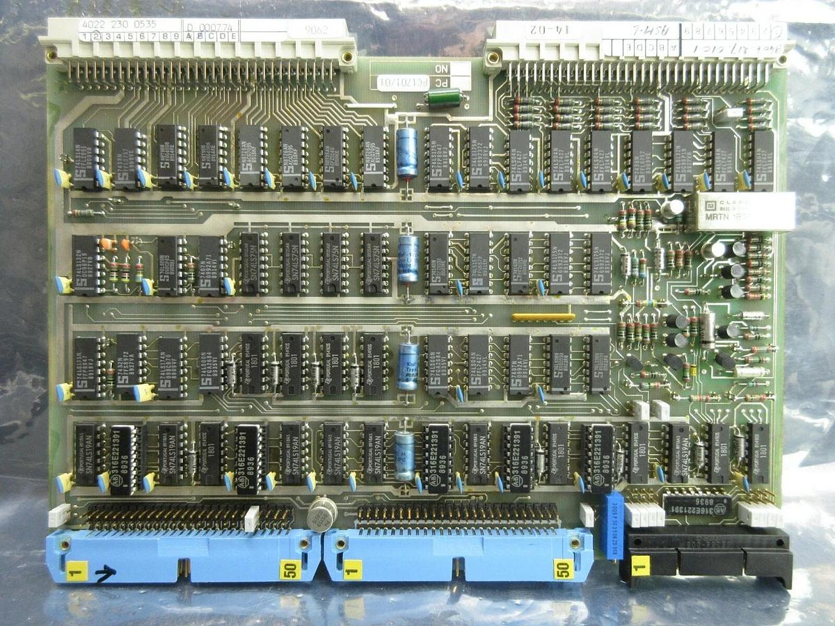 Used ASML 4022.230.0535 Processor PCB Card PC1701/01 9406.217.0101 PAS 5000/2500 Used