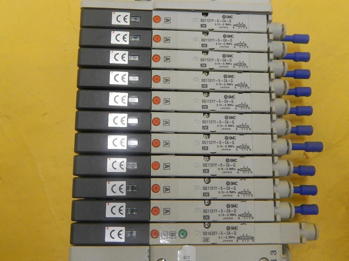 Used TEL Tokyo Electron SVC3 11-Port Manifold SMC SQ1131DY-5-C4-Q PR300Z Used Working