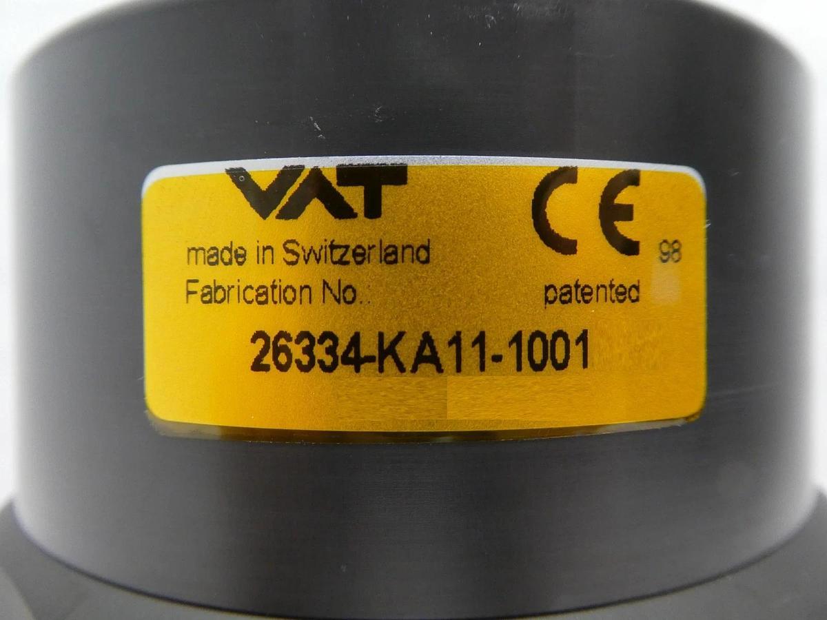 Used VAT 26334-KA11-1001 Pneumatic Angle Valve TEL Tokyo Electron Unity II Working