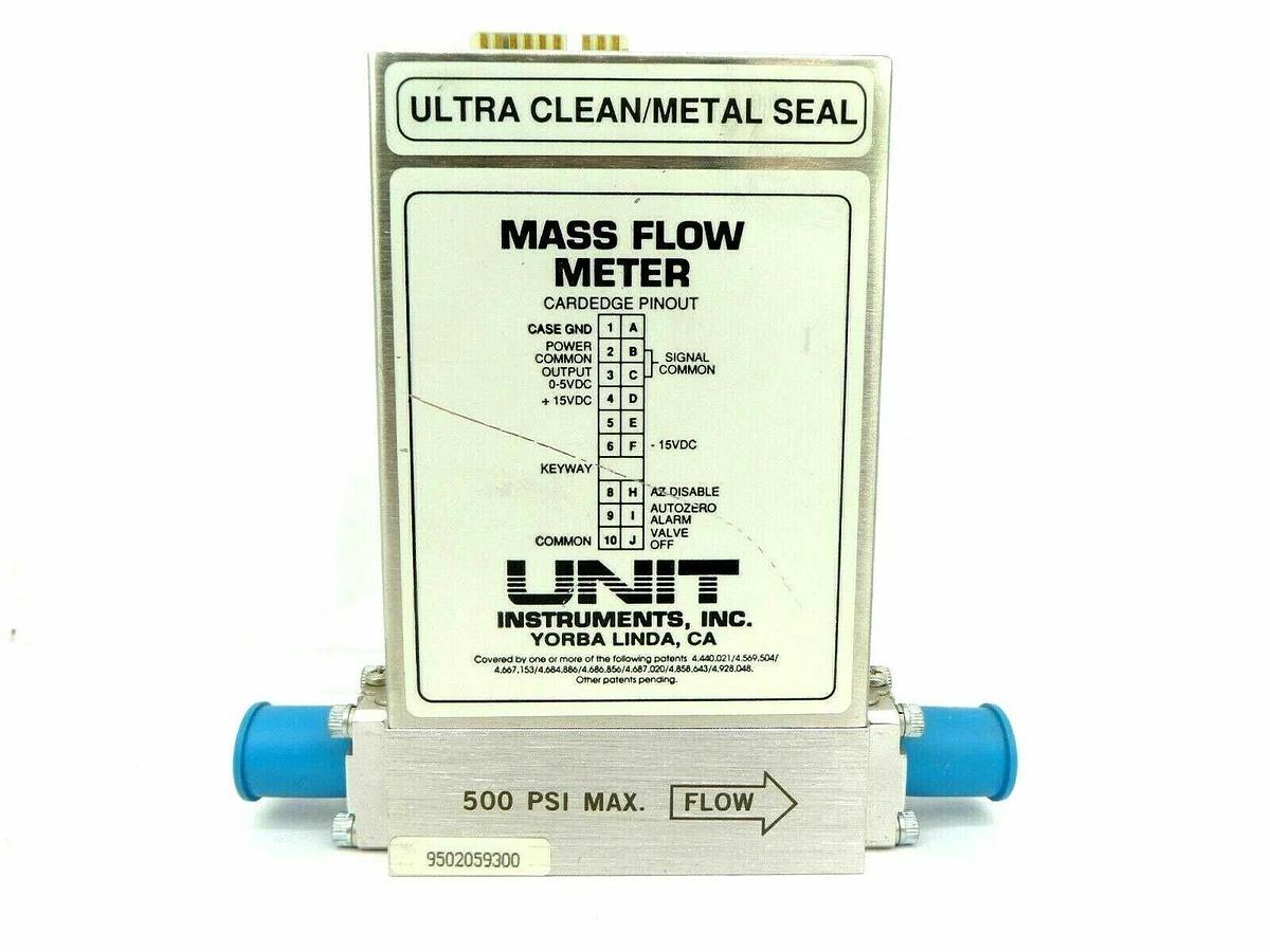 Used UNIT Instruments UFC-8160 Mass Flow Controller MFC 1 SLM N2 Working Surplus
