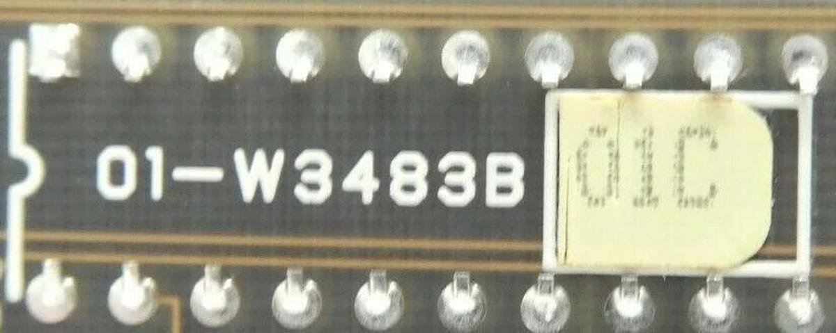 Used Motorola 01-W3483B 01C VME PCB Card MVME 320B Working Surplus